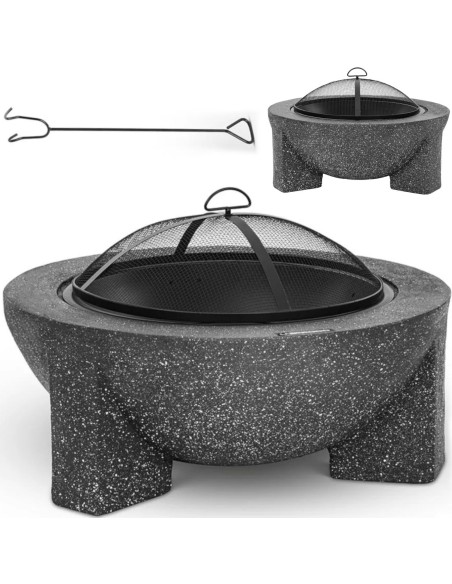 Pilies židinys su grotelėmis ir pokeriu 74 x 74 x 46 cm - tamsiai pilka
 
Pilies židinys su grotelėmis ir pokeriu 74 x 74 x 46 cm - tamsiai pilka