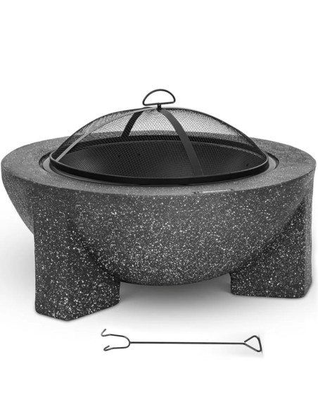 Pilies židinys su grotelėmis ir pokeriu 74 x 74 x 46 cm - tamsiai pilka
 
Pilies židinys su grotelėmis ir pokeriu 74 x 74 x 46 cm - tamsiai pilka