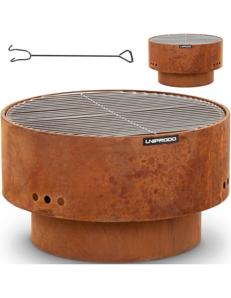 Sodo židinys su grotelėmis ir pokeriu 60 x 60 x 34,5 cm - rūdžių efektas
 
Sodo židinys su grotelėmis ir pokeriu 60 x 60 x 34,5 cm - rūdžių efektas