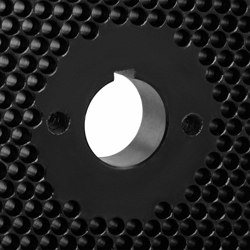 Granulių malūno WIE-PM-3000 sietelio matrica granulėms, sk. 230 mm x 25 mm skylės 6 mm