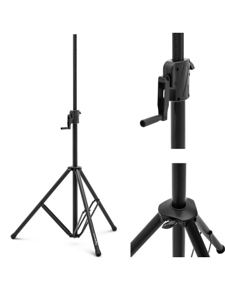 DJ scenos kolonėlės apšvietimo stovas 145-220 cm iki 70 kg
 
DJ scenos kolonėlės apšvietimo stovas 145-220 cm iki 70 kg