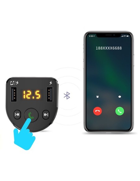 FM MP3 Bluetooth siųstuvas, 2x USB automobilinis įkroviklis, juodos spalvos
 
FM MP3 Bluetooth siųstuvas, 2x USB automobilinis įkroviklis, juodos spalvos