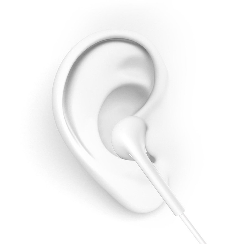 Ausinės X10S laidinės ausinės mini lizdas 3,5 mm baltas