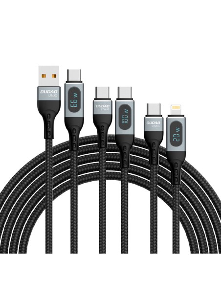 Pintas kabelis USB-C greito įkrovimo PD 100W 1m juodas
 
Pintas kabelis USB-C greito įkrovimo PD 100W 1m juodas