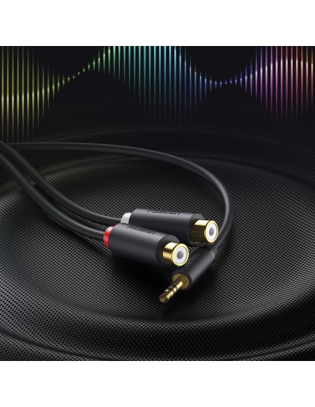 Kabelio garso lizdo adapterio kabelis 3,5 mm kištukas - 2x RCA lizdas, 0,25 m pilkas
 
Kabelio garso lizdo adapterio kabelis 3,5 mm kištukas - 2x RCA lizdas, 0,25 m pilkas