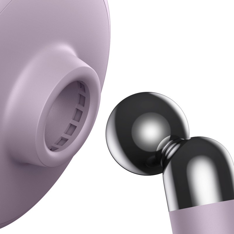 Magnetinis automobilinio telefono laikiklis prietaisų skydeliui C01 violetinė