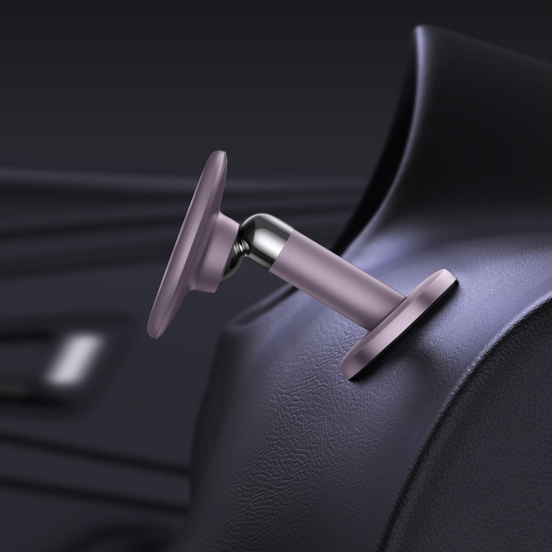 Magnetinis automobilinio telefono laikiklis prietaisų skydeliui C01 violetinė