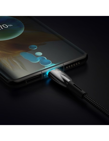 Patvarus lankstus USB-C greito įkrovimo laidas 100W 1m juodas
 
Patvarus lankstus USB-C greito įkrovimo laidas 100W 1m juodas
