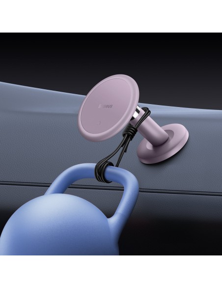 Magnetinis automobilinio telefono laikiklis prietaisų skydeliui C01 violetinė Magnetinis automobilinio telefono laikiklis prietaisų skydeliui C01 violetinė