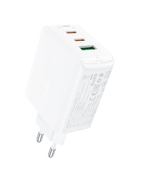 GaN greitas įkroviklis 2x USB-C USB-A PPS PD QC4+ 65W balta
 
GaN greitas įkroviklis 2x USB-C USB-A PPS PD QC4+ 65W balta