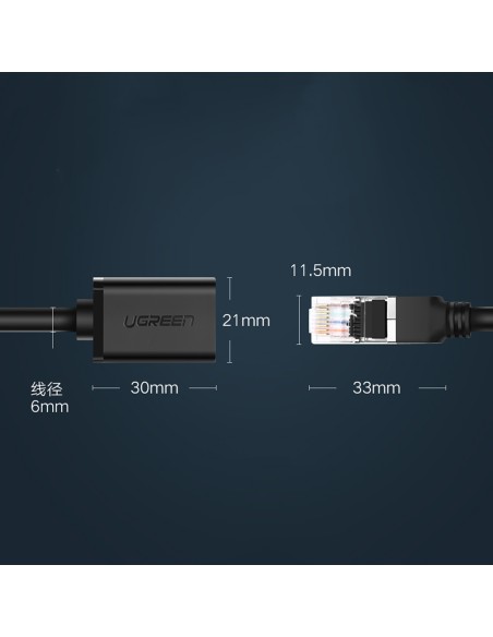 LAN Ethernet RJ45 F/ UTP Cat ilgintuvas. 6 1000Mb/ s 0,5m juoda
 
LAN Ethernet RJ45 F/ UTP Cat ilgintuvas. 6 1000Mb/ s 0,5m juoda
