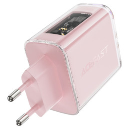 
GaN 65W tinklo įkroviklis 3 prievadai 1x USB 2x USB-C žalia
