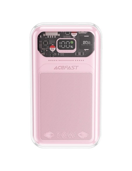 
Powerbank 20000mAh Sparkling Series greitas įkrovimas 30W QC AFC FCP SCP rožinė
