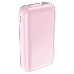 
Powerbank 20000mAh Sparkling Series greitas įkrovimas 30W QC AFC FCP SCP rožinė
