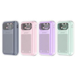 
Powerbank 20000mAh Sparkling Series greitas įkrovimas 30W QC AFC FCP SCP rožinė
