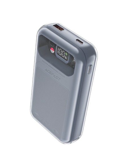 
Powerbank 20000mAh Sparkling Series greitas įkrovimas 30W QC AFC FCP SCP pilka
