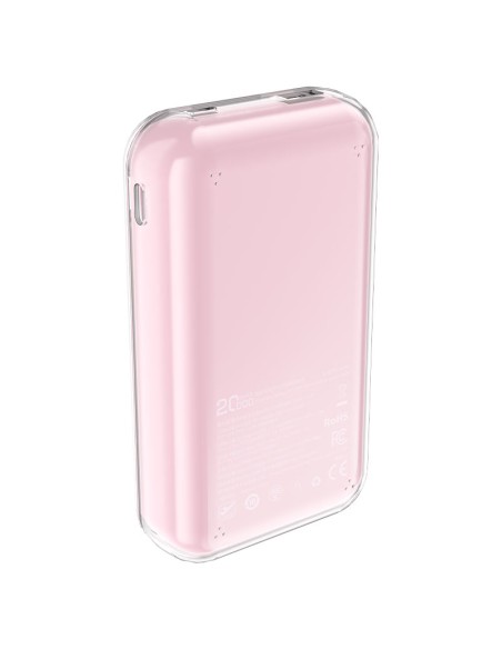 
Powerbank 20000mAh Sparkling Series greitas įkrovimas 30W QC AFC FCP SCP pilka
