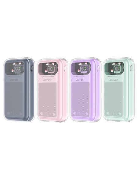 
Powerbank 20000mAh Sparkling Series greitas įkrovimas 30W QC AFC FCP SCP pilka
