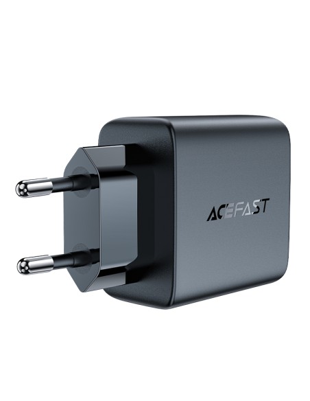 
GaN 35W PD 2x USB-C greitas įkroviklis, juodas
