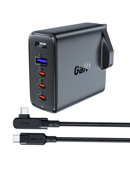 2in1 laidas ir greitas GaN tinklo įkroviklis, JK kištukas, 100W PD 3x USB-C USB juodas
 
2in1 laidas ir greitas GaN tinklo įkroviklis, JK kištukas, 100W PD 3x USB-C USB juodas