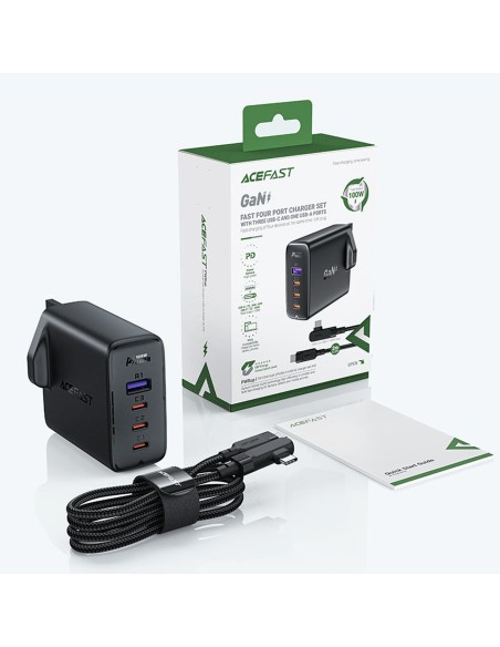 2in1 laidas ir greitas GaN tinklo įkroviklis, JK kištukas, 100W PD 3x USB-C USB juodas
 
2in1 laidas ir greitas GaN tinklo įkroviklis, JK kištukas, 100W PD 3x USB-C USB juodas