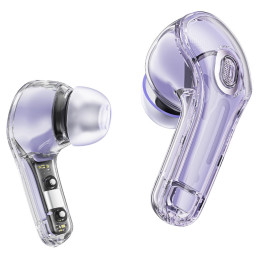 
T8 Bluetooth TWS belaidės ausinės su dėklu, šviesiai mėlyna
