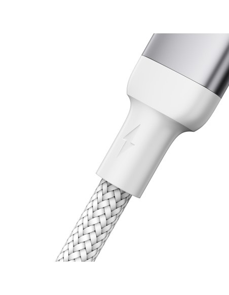 
Patvarus pintas kabelis iPhone A10 Series USB-C - Lightning 20W 2m baltas
