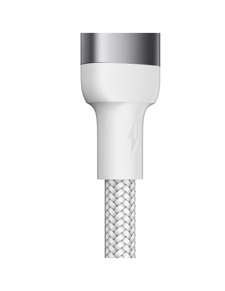 
Patvarus pintas kabelis iPhone A10 Series USB-C - Lightning 20W 2m baltas
