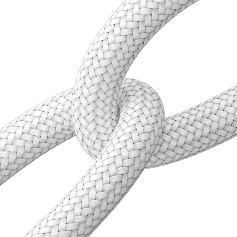 
Patvarus pintas kabelis iPhone A10 Series USB-C - Lightning 20W 2m baltas
