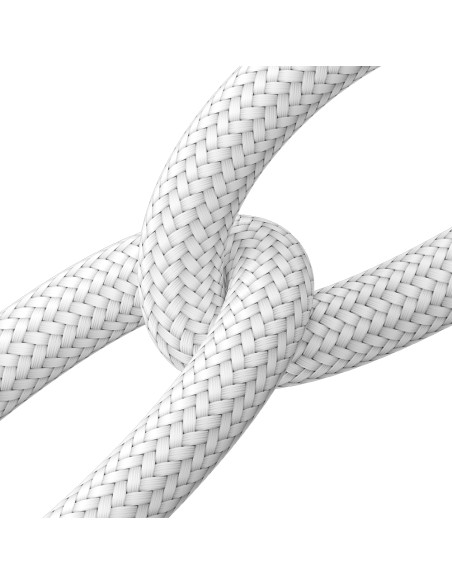 
Patvarus pintas kabelis iPhone A10 Series USB-C - Lightning 20W 2m baltas
