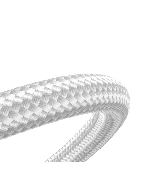 
Patvarus pintas kabelis iPhone A10 Series USB-C - Lightning 20W 2m baltas
