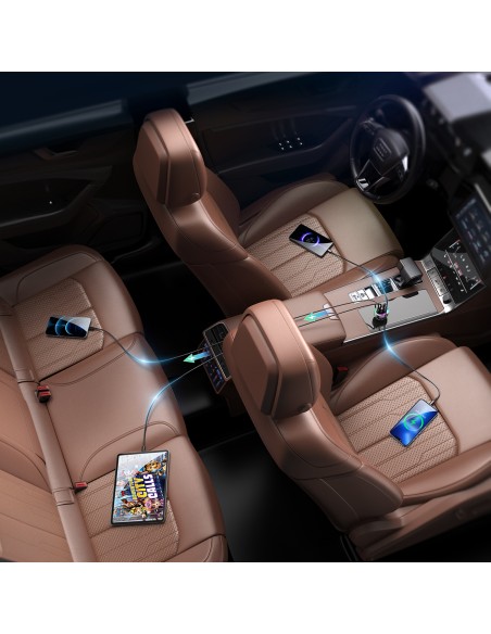 70W automobilinis įkroviklis su 4 prievadais 2x USB-C PD 2x USB QC juodas
 
70W automobilinis įkroviklis su 4 prievadais 2x USB-C PD 2x USB QC juodas