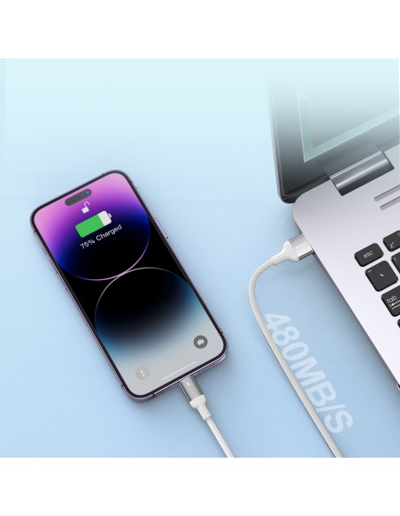 Kabelis iPhone A10 Series USB - Lightning 2.4A 1.2m baltas
 
Kabelis iPhone A10 Series USB - Lightning 2.4A 1.2m baltas