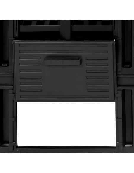 Modulinis sodo komposteris organinėms atliekoms 93 x 93 x 110 cm 860 l Modulinis sodo komposteris organinėms atliekoms 93 x 93 x 110 cm 860 l