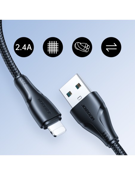 Kabelis iPhone Surpass Series USB - Lightning 2.4A 2m juodas
 
Kabelis iPhone Surpass Series USB - Lightning 2.4A 2m juodas