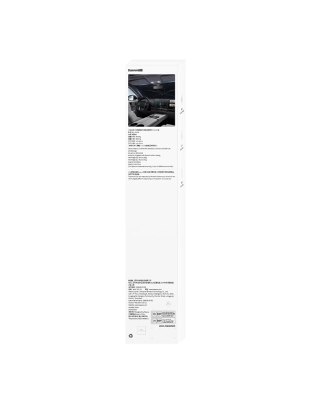 Skėtis nuo saulės, priekinio stiklo uždangalas CoolRide automobiliui, 141x75cm, juodas
 
Skėtis nuo saulės, priekinio stiklo uždangalas CoolRide automobiliui, 141x75cm, juodas