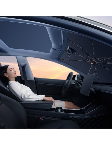 Skėtis nuo saulės, priekinio stiklo uždangalas CoolRide automobiliui, 141x75cm, juodas
 
Skėtis nuo saulės, priekinio stiklo uždangalas CoolRide automobiliui, 141x75cm, juodas