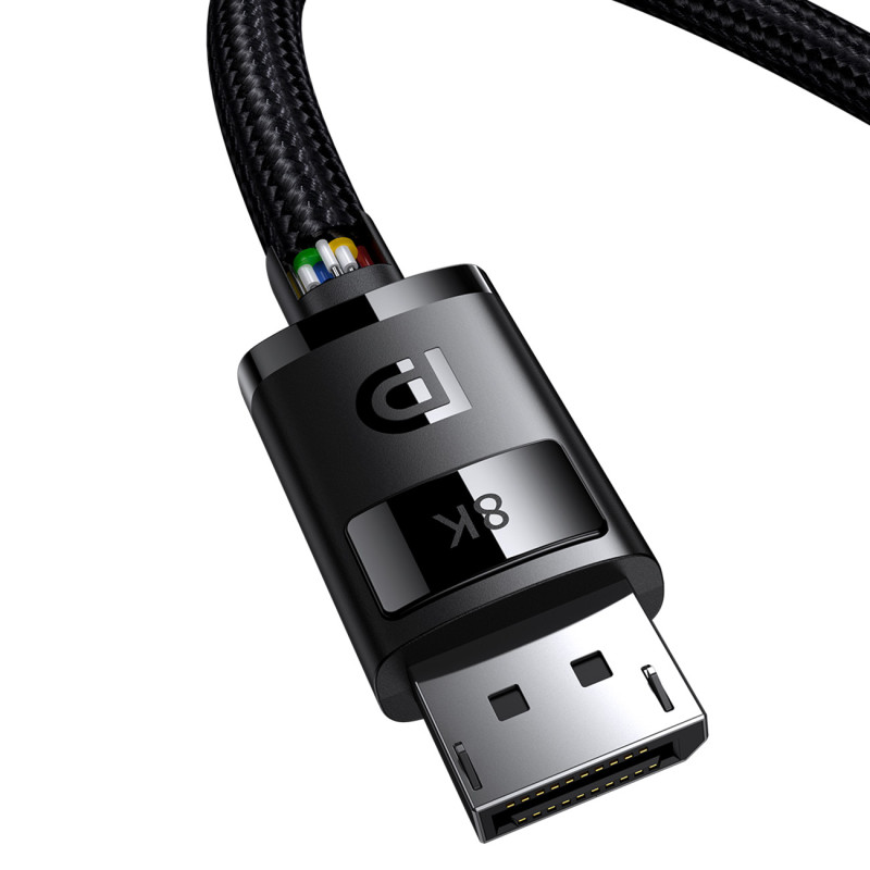 DisplayPort High Definition Series 8K 60Hz kabelis, 3 m, juodas