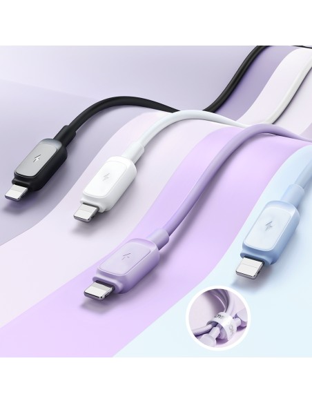 Kabelis iPhone USB-A - Lightning 2.4A 1.2m violetinis
 
Kabelis iPhone USB-A - Lightning 2.4A 1.2m violetinis