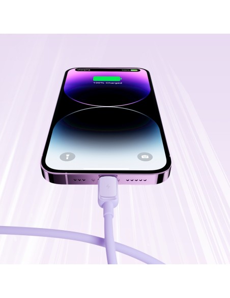 Kabelis iPhone USB-A - Lightning 2.4A 1.2m violetinis
 
Kabelis iPhone USB-A - Lightning 2.4A 1.2m violetinis