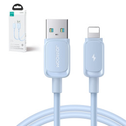 
Kabelis iPhone USB-A - Lightning 2.4A 1.2m mėlynas
