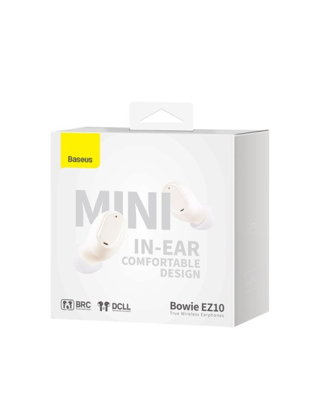 TWS Bluetooth 5.3 Bowie EZ10 belaidės ausinės, baltos
 
TWS Bluetooth 5.3 Bowie EZ10 belaidės ausinės, baltos