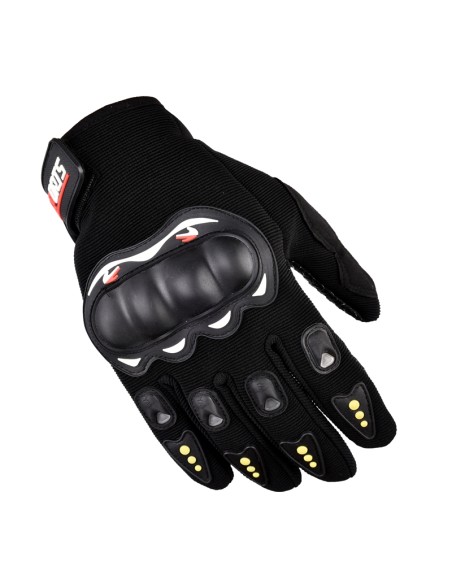 
Motociklo liečiamo ekrano telefono pirštinės su pirštinių apsauga, juodos
