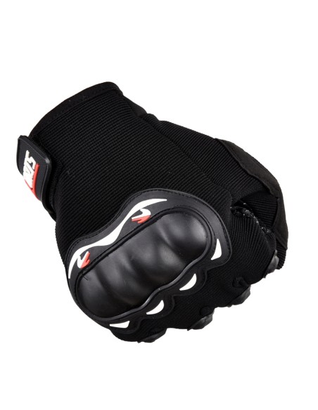 
Motociklo liečiamo ekrano telefono pirštinės su pirštinių apsauga, juodos
