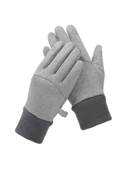 
Vyriškos pilkos spalvos izoliuotos sportinės pirštinės telefonui
