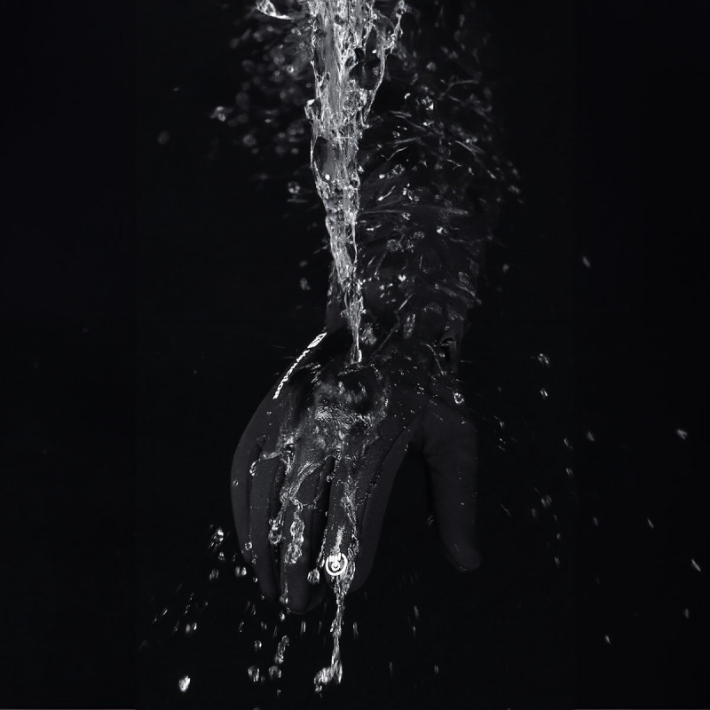 
Sportinės liečiamos pirštinės telefonui, žieminės Lauko, dydis. L juodas
