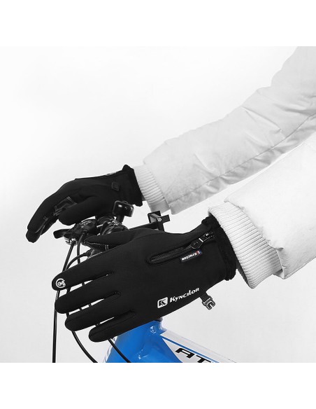 
Sportinės liečiamos pirštinės telefonui, žieminės Lauko, dydis. L juodas
