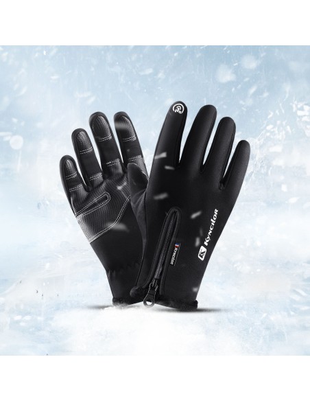 
Sportinės liečiamos pirštinės telefonui, žieminės Lauko, dydis. XL juoda
