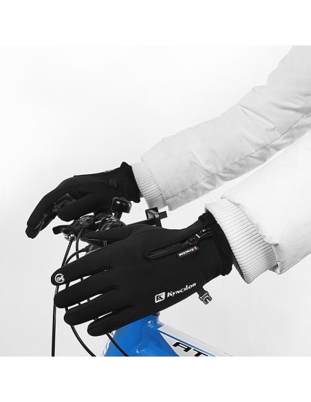 
Sportinės liečiamos pirštinės telefonui, žieminės Lauko, dydis. XL juoda
