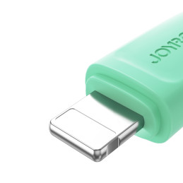 
Kabelis iPhone Multi-Color Series USB-A - Lightning 3A 1m violetinis
